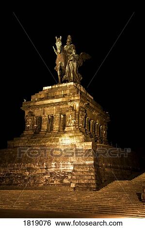 Stock Photograph - Deutsches Eck, German Corner, Germany. Fotosearch