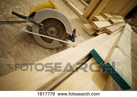 Electric circular saw View Large Photo Image Stock Photo - Electric circular saw. Fotosearch