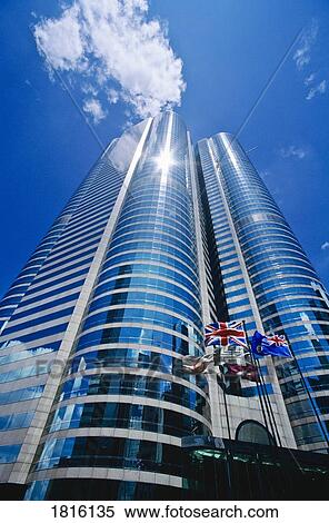 Stock Photography - Exchange Square Building, Hong Kong, China. Fotosearch