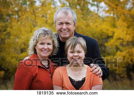 Family portrait in the fall View Large Photo Image Stock Photography - Family portrait in the fall. Fotosearch