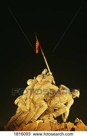 Iwa Jima Memorial Marine Corps War Memorial Arlington Cemetery in Washington, DC, USA View Large Photo Image Stock Image - Iwa Jima Memorial Marine Corps War Memorial Arlington Cemetery in Washington, DC, USA . Fotosearch