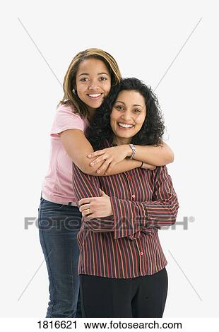 Stock Image - Mother and daughter. Fotosearch