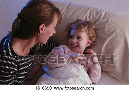 Stock Image - Mother and daughter. Fotosearch