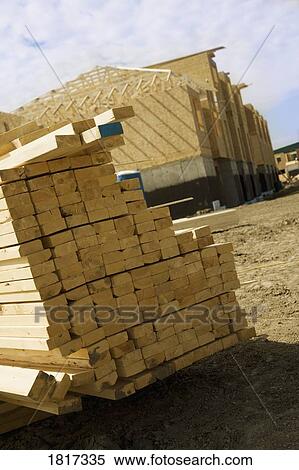 Stock Photography - Multi-housing construction site. Fotosearch
