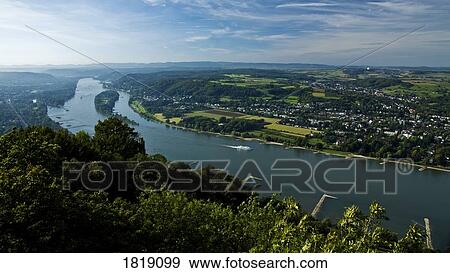 Rhine River, Germany View Large Photo Image Stock Photo - Rhine River, Germany. Fotosearch