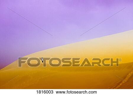 Sand dune, Dunhuang, Gansu, Beijing, China View Large Photo Image Stock Image - Sand dune, Dunhuang, Gansu, Beijing, China. Fotosearch