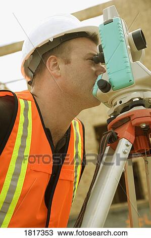 Surveyor View Large Photo Image Stock Image - Surveyor. Fotosearch