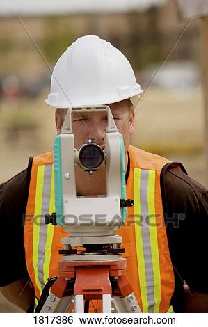 Surveyor View Large Photo Image Stock Photograph - Surveyor. Fotosearch