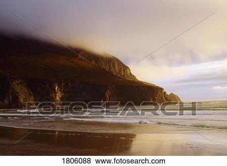 Achill Island, Dooega Head from Keel Beach, Ireland View Large Photo Image Stock Photo - Achill Island, Dooega Head from Keel Beach, Ireland. Fotosearch