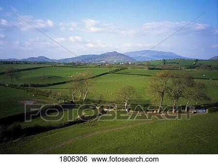 Armagh border from Roche Castle near Dundalk, Co Louth, Ireland View Large Photo Image Stock Photograph - Armagh border from Roche Castle near Dundalk, Co Louth, Ireland. Fotosearch