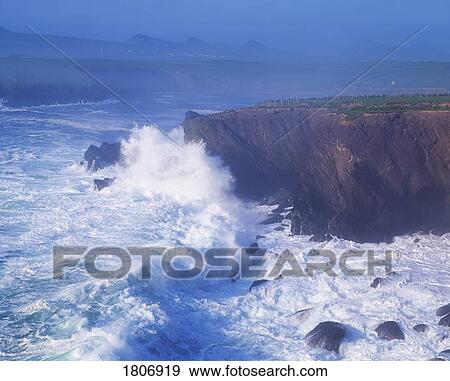 Ballyferriter, Co Kerry, Ireland View Large Photo Image Stock Photo - Ballyferriter, Co Kerry, Ireland. Fotosearch