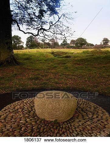 Boulder decorated in Celtic La Tene style, 300 BC., Co Roscommon, Ireland View Large Photo Image Stock Photo - Boulder decorated in Celtic La Tene style, 300 BC., Co Roscommon, Ireland. Fotosearch