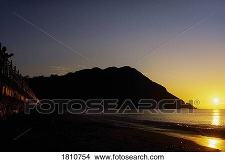 Picture - Bray Head and beach, Co Wicklow, Ireland. Fotosearch