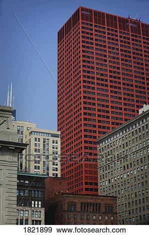 Stock Photo - Buildings in Chicago, Illinois, USA. Fotosearch