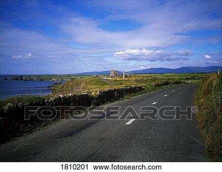 Stock Image - Bunmahon, The Copper Coast, Co Waterford, Ireland. Fotosearch