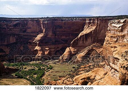 Stock Photo - Canyon view. Fotosearch