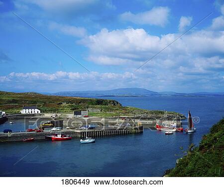 Stock Photo - Cape Clear Island, Co Cork, Ireland. Fotosearch