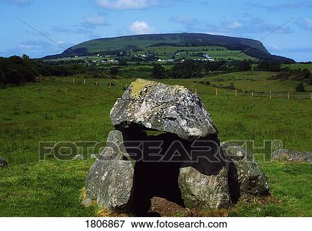 Carrowmore, Bronze Age cemetery & Knocknarea Mountains, County Sligo, Ireland View Large Photo Image Stock Photo - Carrowmore, Bronze Age cemetery & Knocknarea Mountains, County Sligo, Ireland. Fotosearch