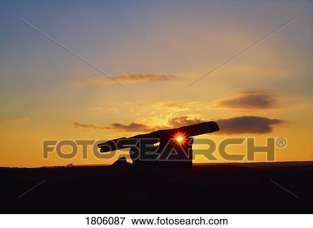 Celtic archaeology, Poulnabrone Dolmen at Sunset, Ireland View Large Photo Image Stock Photo - Celtic archaeology, Poulnabrone Dolmen at Sunset, Ireland. Fotosearch