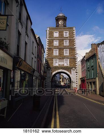 Clock Gate, Youghal, Co Cork, Ireland View Large Photo Image Stock Image - Clock Gate, Youghal, Co Cork, Ireland. Fotosearch
