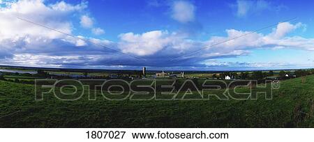 Clonmacnoise, Co Offaly, Ireland View Large Photo Image Stock Photo - Clonmacnoise, Co Offaly, Ireland. Fotosearch