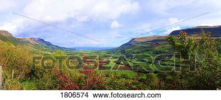 Picture - Co Antrim, Glenariff, Ireland. Fotosearch