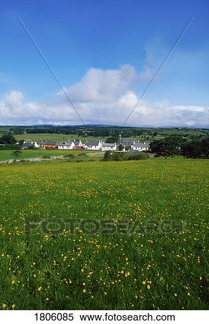 Stock Photography - Co Clare, The Burren, Kilfe Nora, Ireland. Fotosearch
