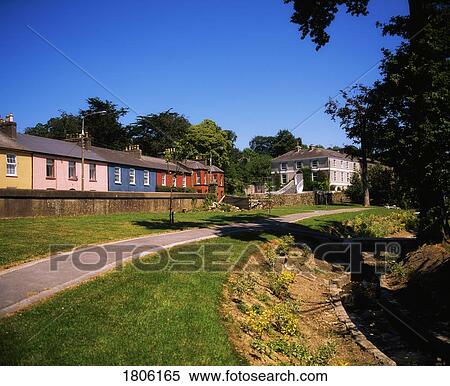 Co Cork, Georgian Houses in Kanturk, Ireland View Large Photo Image Stock Photography - Co Cork, Georgian Houses in Kanturk, Ireland. Fotosearch