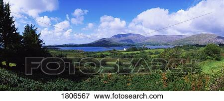 Co Cork, Hungry Hill, Adrigole Harbour & Village, Ireland View Large Photo Image Stock Photo - Co Cork, Hungry Hill, Adrigole Harbour & Village, Ireland. Fotosearch