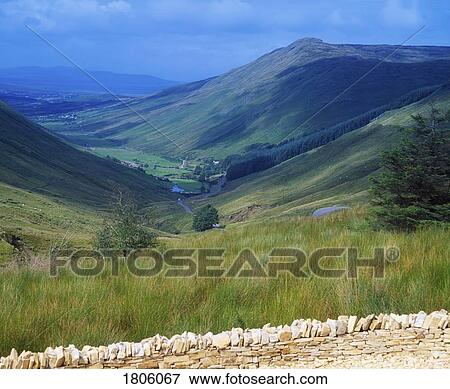 Stock Photo - Co Donegal, pass to Glencolmkille, Ireland. Fotosearch