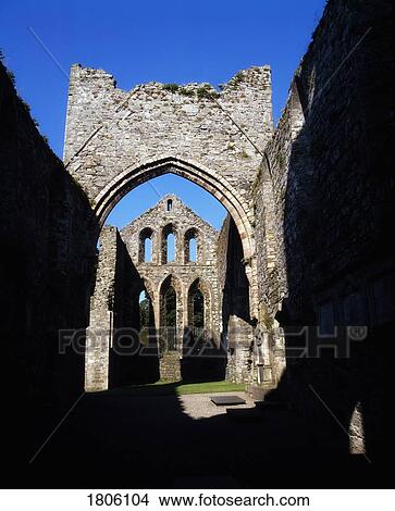 Co Down, Grey Abbey, estab. 1193, on Strangford Lough, Ireland View Large Photo Image Picture - Co Down, Grey Abbey, estab. 1193, on Strangford Lough, Ireland. Fotosearch
