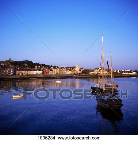Picture - Co Down, Strangford from Portaferry and Galway Hookers, Ireland. Fotosearch