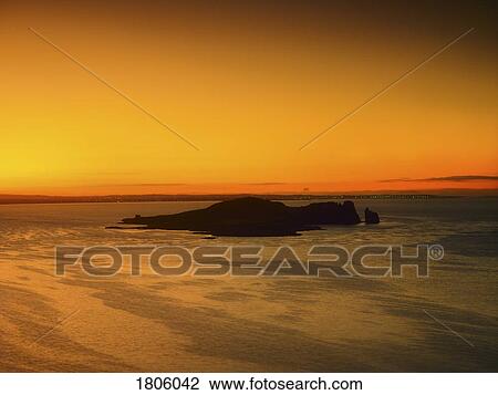 Stock Image - Co Dublin off Howth, Ireland's Eye, Ireland. Fotosearch