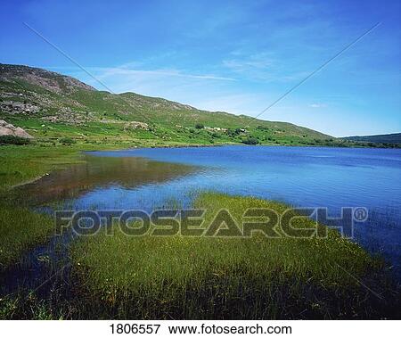 Stock Photo - Co Kerry, Lough Caragh, Ireland. Fotosearch