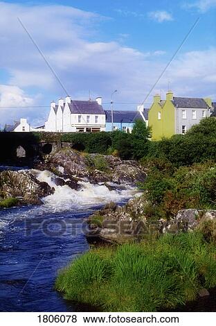 Co Kerry, Sneem, Ireland View Large Photo Image Stock Photo - Co Kerry, Sneem, Ireland. Fotosearch