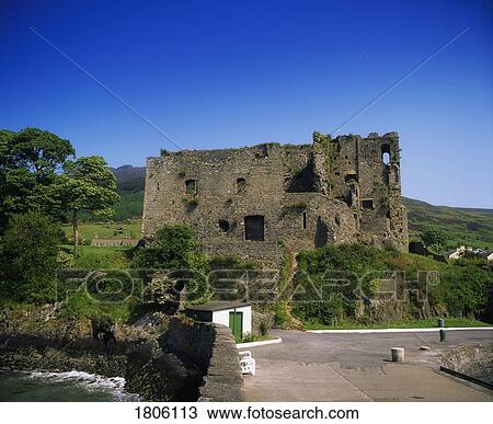 Co Louth, Carlingford Castle, Ireland View Large Photo Image Stock Image - Co Louth, Carlingford Castle, Ireland. Fotosearch