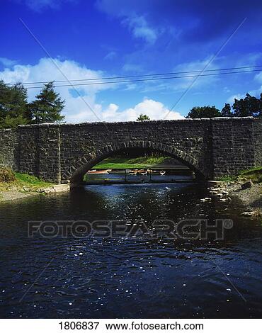Stock Photo - Co Westmeath, Bridge of Finnea site of a Cromwellian Battle, Ireland. Fotosearch