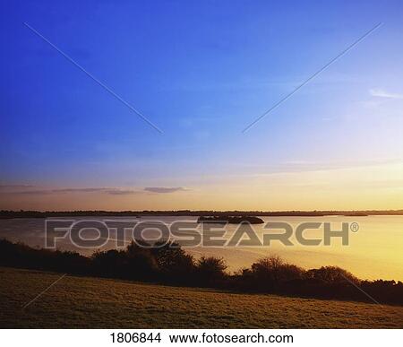 Picture - Co Westmeath, Lough Owel, Ireland. Fotosearch