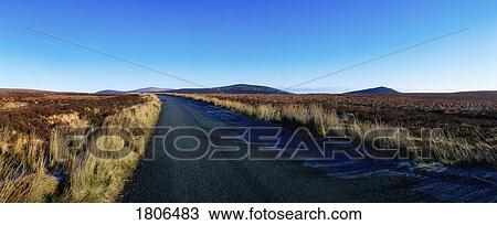 Co Wicklow, Military Road, Ireland View Large Photo Image Stock Image - Co Wicklow, Military Road, Ireland. Fotosearch