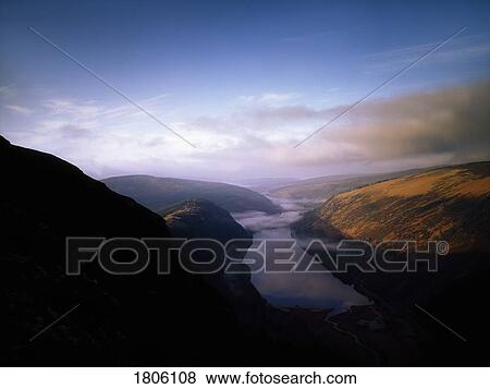 Co Wicklow, Upper Lake, Glendalough, Ireland View Large Photo Image Stock Photo - Co Wicklow, Upper Lake, Glendalough, Ireland. Fotosearch