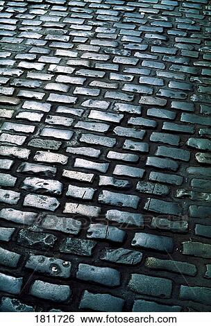 Stock Photograph - Cobblestones. Fotosearch