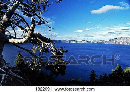 Stock Image - Crater Lake National Park, Oregon, USA. Fotosearch