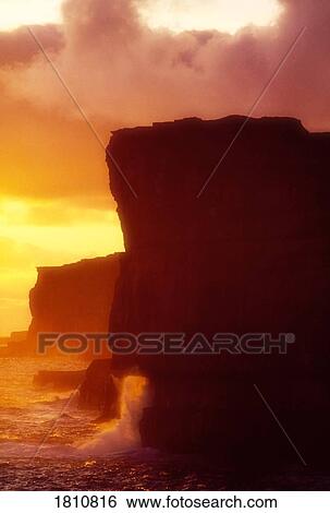 Dun Aonghas Ring Fort and cliffs, Inishmore, Aran Islands, Co Galway, Ireland View Large Photo Image Stock Photograph - Dun Aonghas Ring Fort and cliffs, Inishmore, Aran Islands, Co Galway, Ireland. Fotosearch