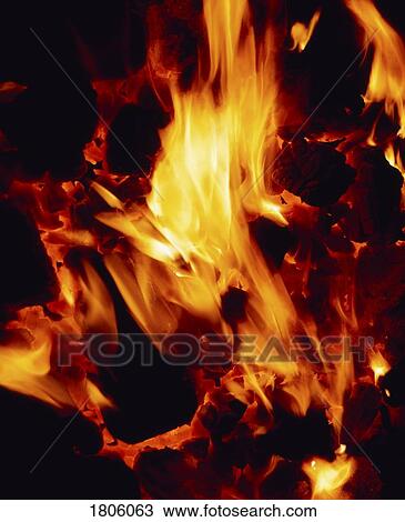 Stock Image - Fire. Fotosearch