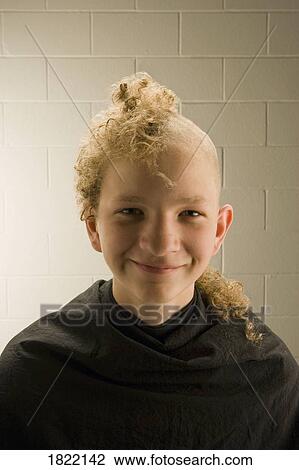 Getting hair buzzed off View Large Photo Image Stock Image - Getting hair buzzed off. Fotosearch