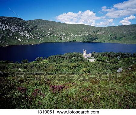 Glenveagh castle and Lough Veagh, Co Donegal, Ireland View Large Photo Image Stock Image - Glenveagh castle and Lough Veagh, Co Donegal, Ireland. Fotosearch