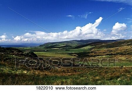 Stock Image - Highlands of Kintyre, Scotland. Fotosearch