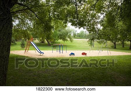 Kid S Play Park Stock Image 1822300 Fotosearch