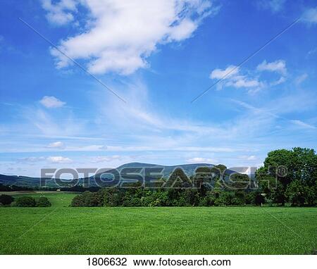 Stock Image - Landscape in Ireland. Fotosearch
