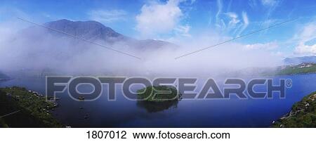 Stock Image - Lough Barfinnihy, Molls Gap, Co Kerry, Ireland. Fotosearch